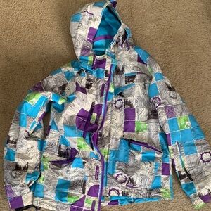 Empyre Multicolor Mens Snowboard Ski Jacket